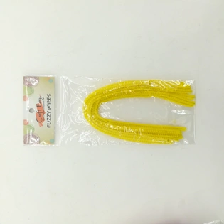 Filstar Craft Easy Scrapbook Fuzzy Wires Yellow