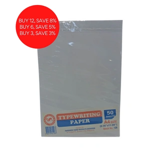 Typewriting Paper Substance 20 A4 Pack of 50