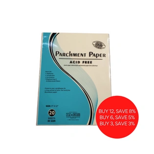 Parchment Paper 9X12 20sheets