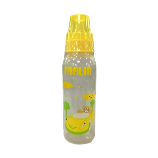 Farlin Feeding Bottle Decorated with Silicone Nipple