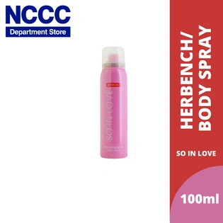 Herbench Deo Body Spray So In Love Pink