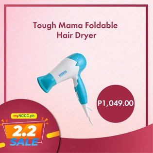 Tough Mama Foldable Hair Dryer NHT-A1854
