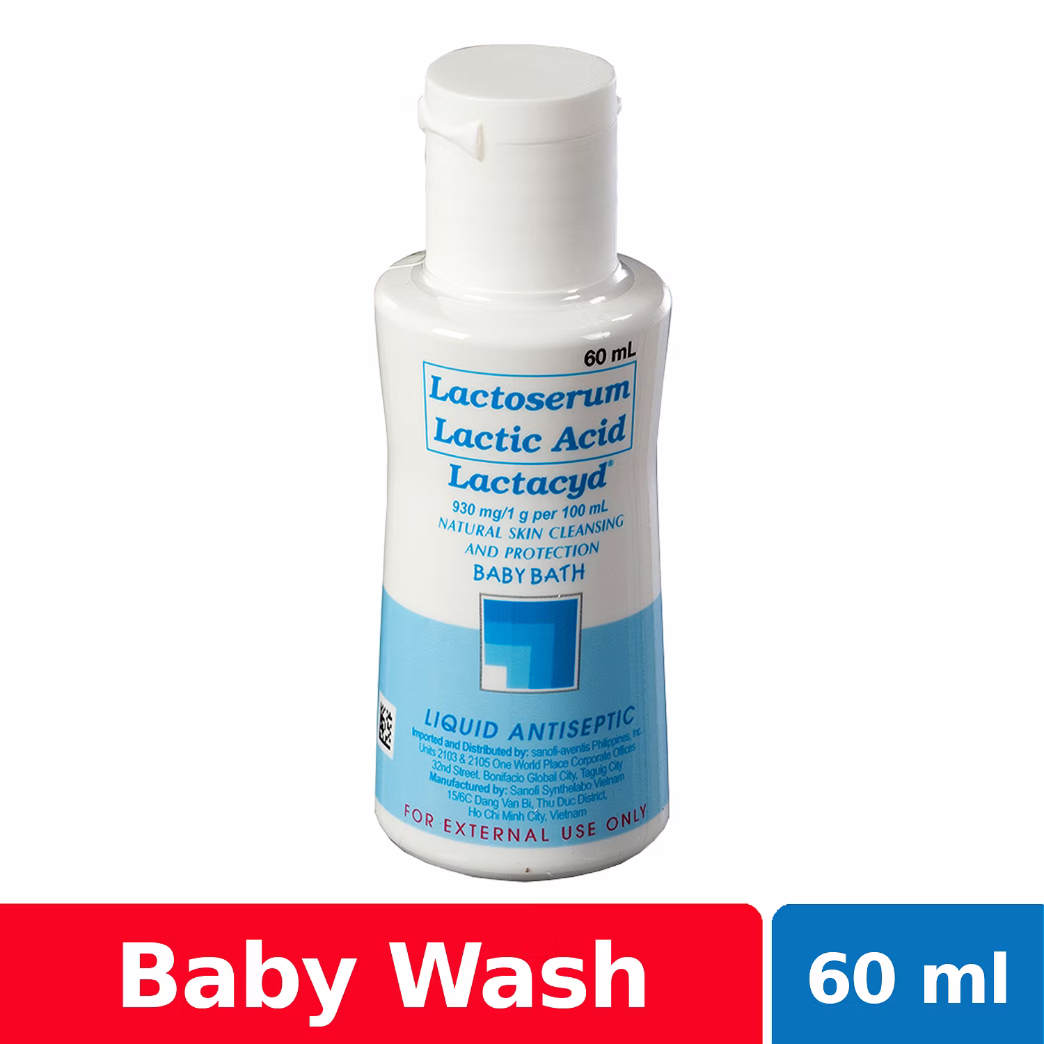 Lactacyd Baby Bath Natural Skin Cleansing and Protection 60ml NCCC