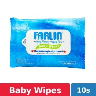 Farlin Baby Wipes 10s
