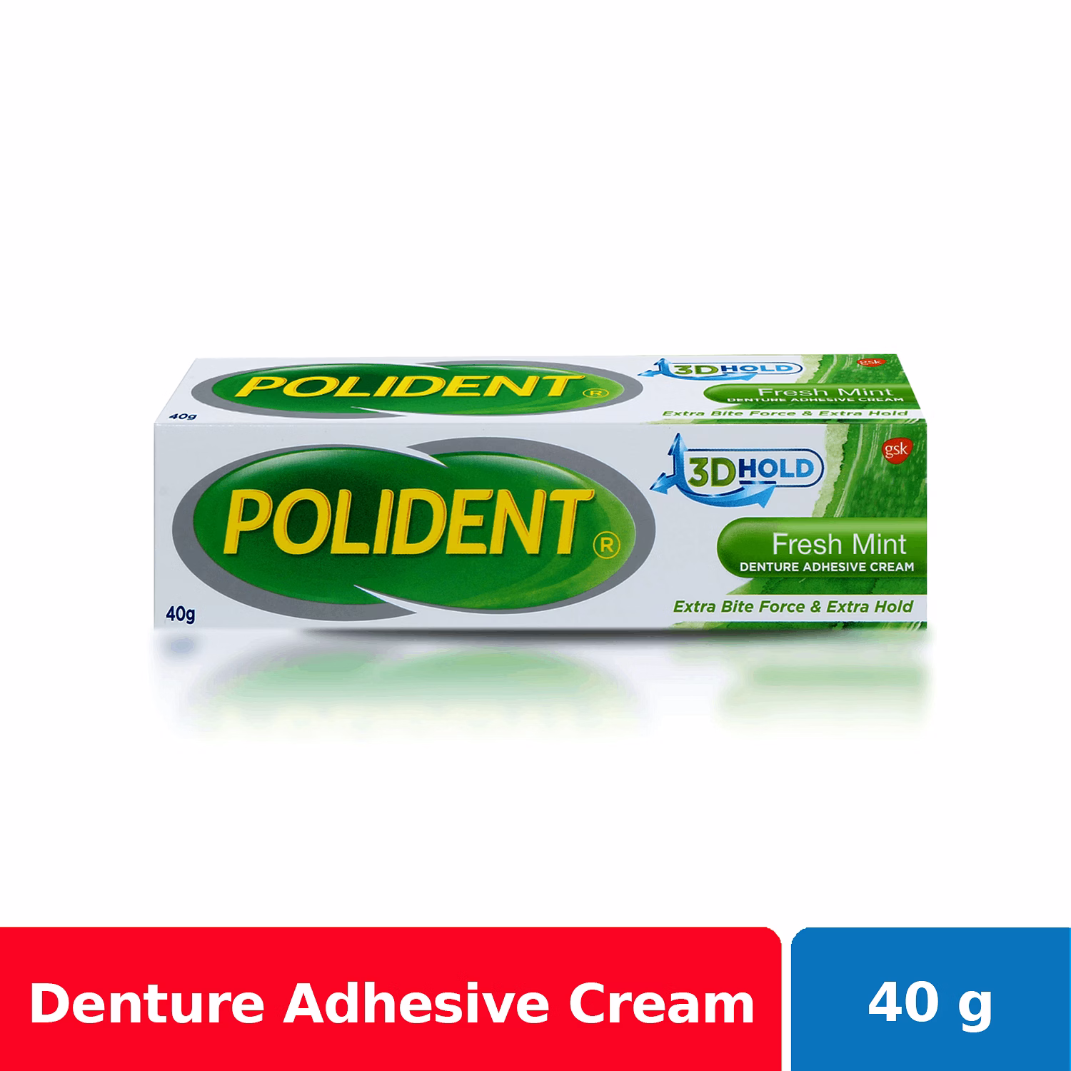 Polident Denture Adhesive Cream 40g NCCC Online Store