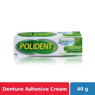 Polident Denture Adhesive Cream 40g