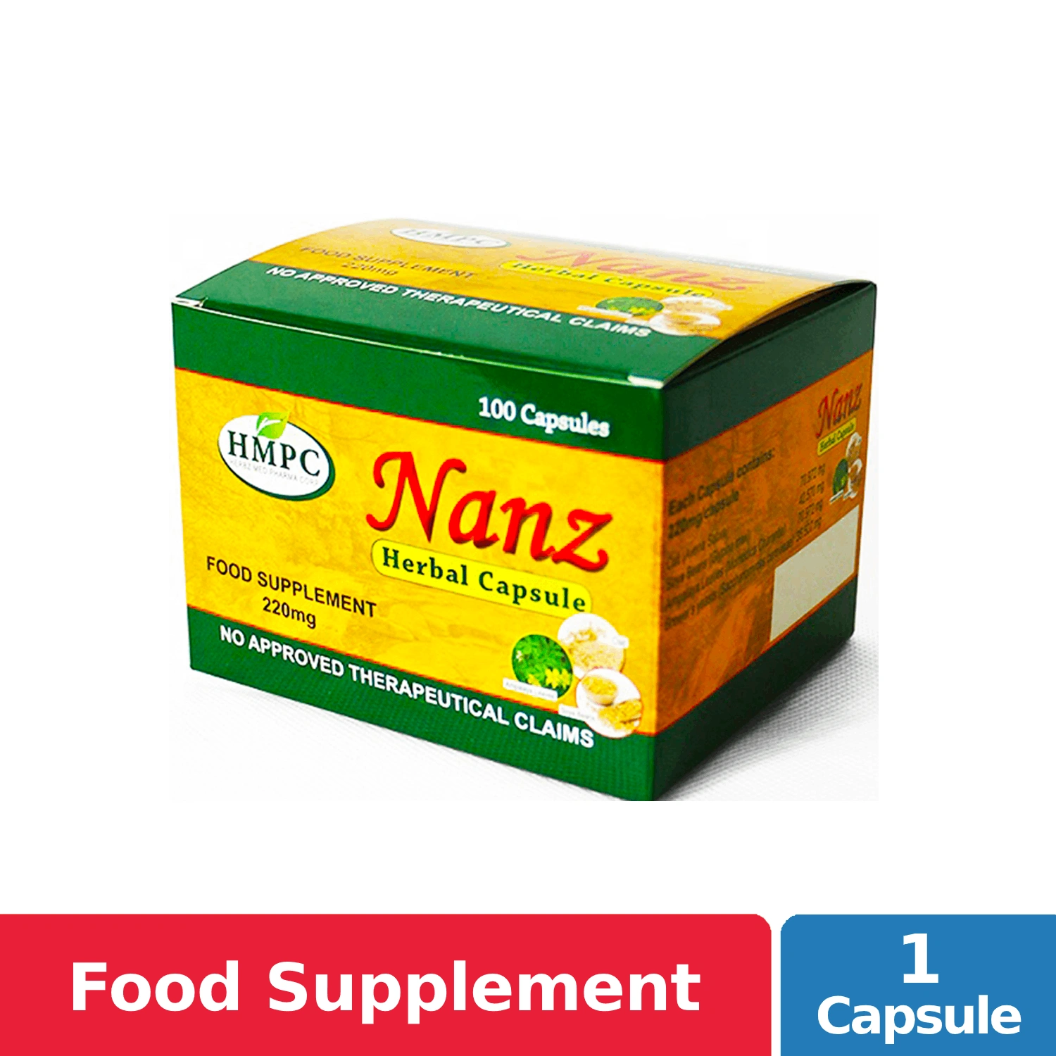 Nanz Herbal Capsule - | NCCC Online Store