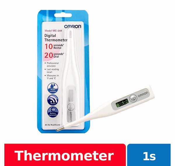 Omron Digi Thermometer MC341 NCCC Online Store