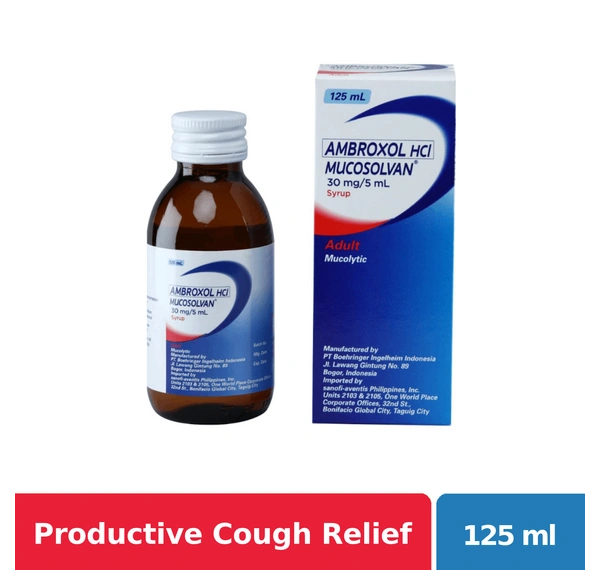 Mucosolvan 30mg/5ml 120ml Adult Syrup - | NCCC Online Store