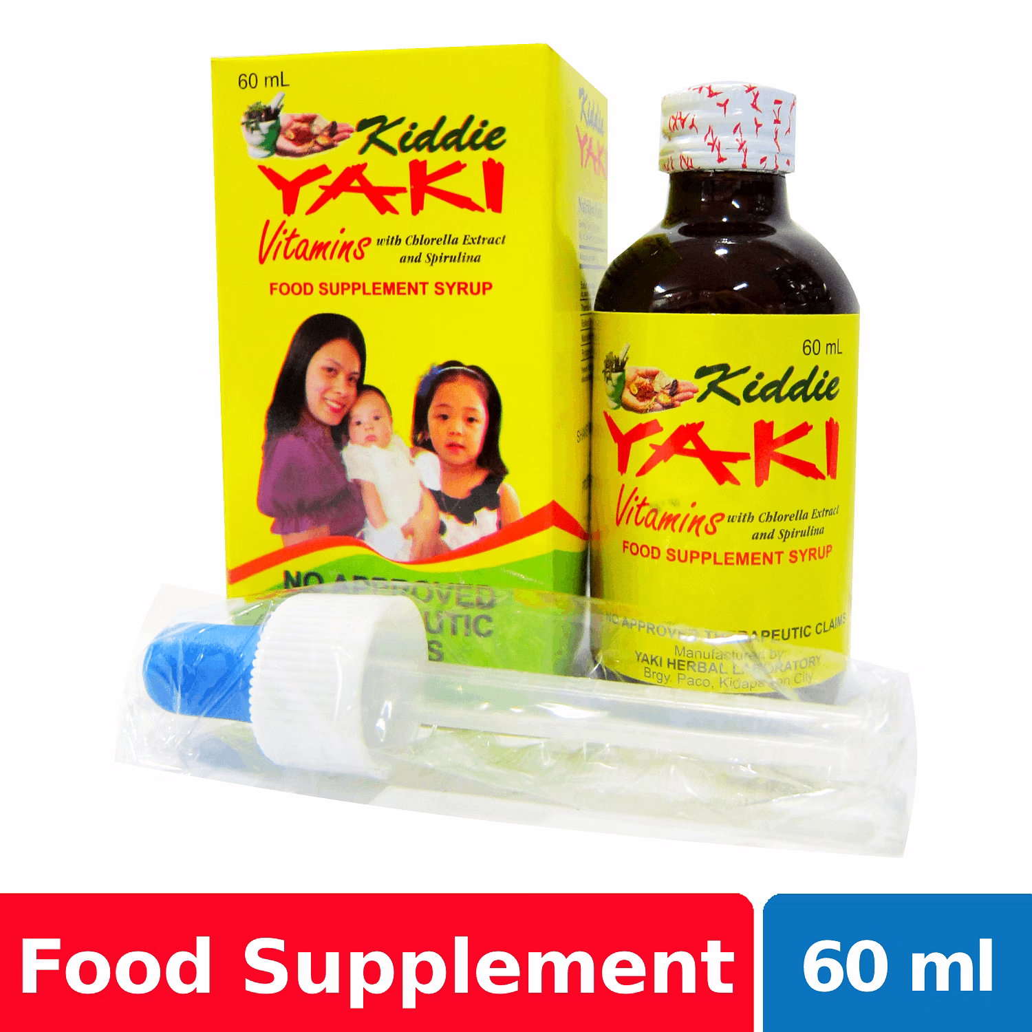 Yaki Kiddie Syrup 60ml NCCC Online Store