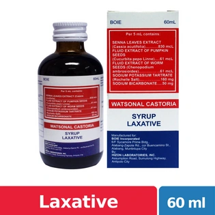 Castoria Laxative 60ml Syrup