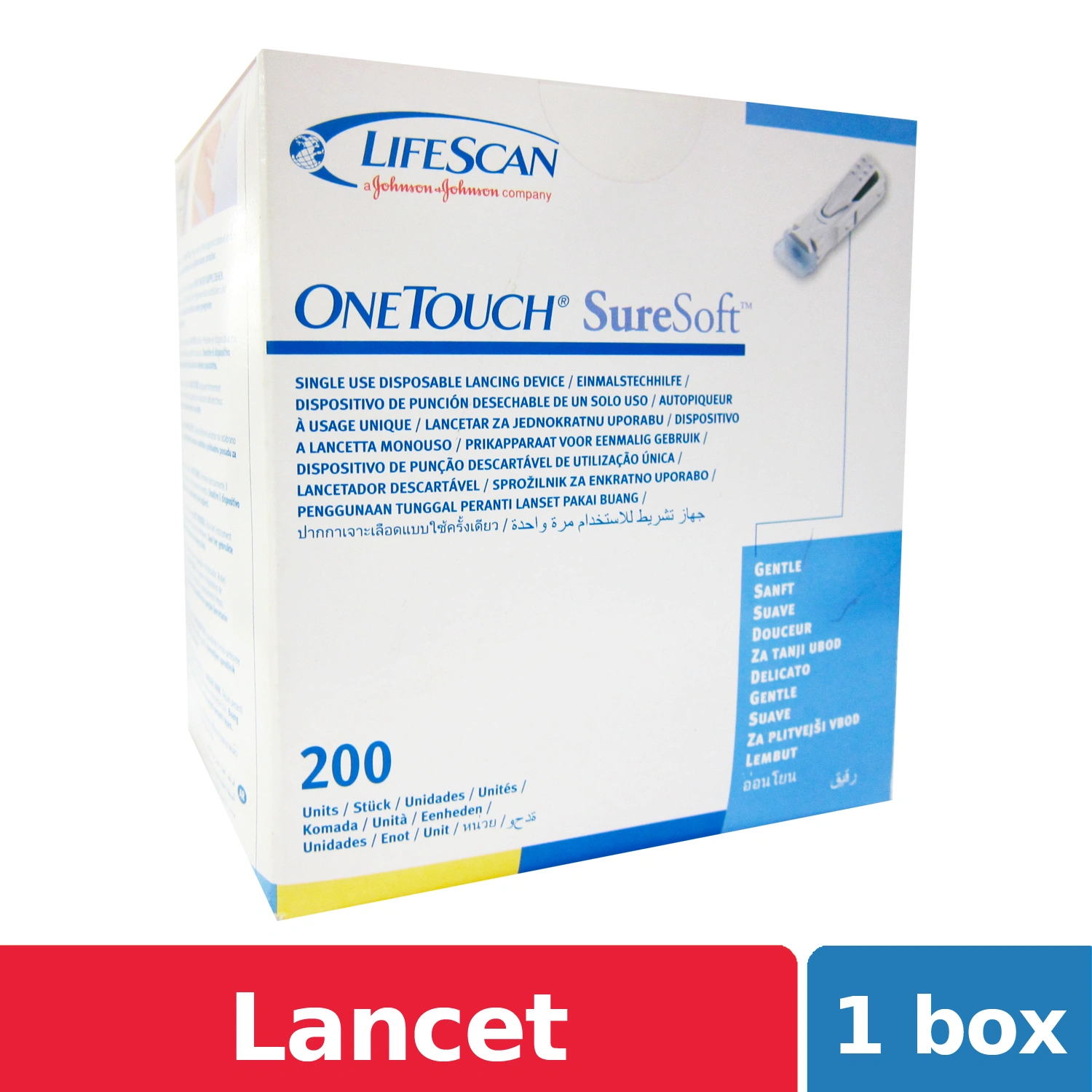 One Touch SureSoft Lancets 200s NCCC Online Store