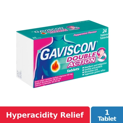 Gaviscon Double Action Tablet - | NCCC Online Store