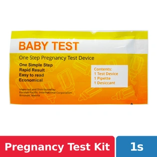 Baby Test Pregnancy Test Deluxe Plate