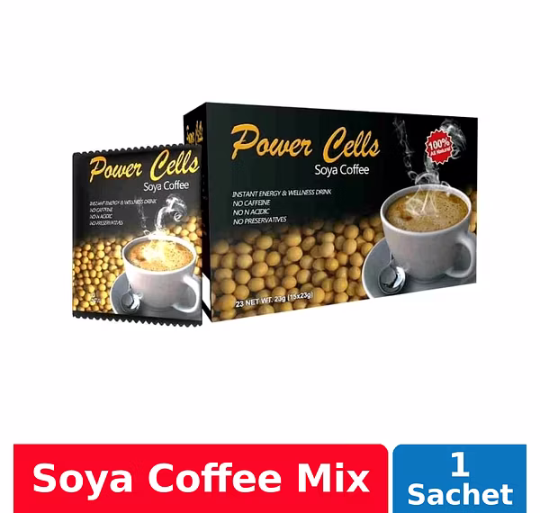 Power Cells Herbal Soya Coffee NCCC Online Store