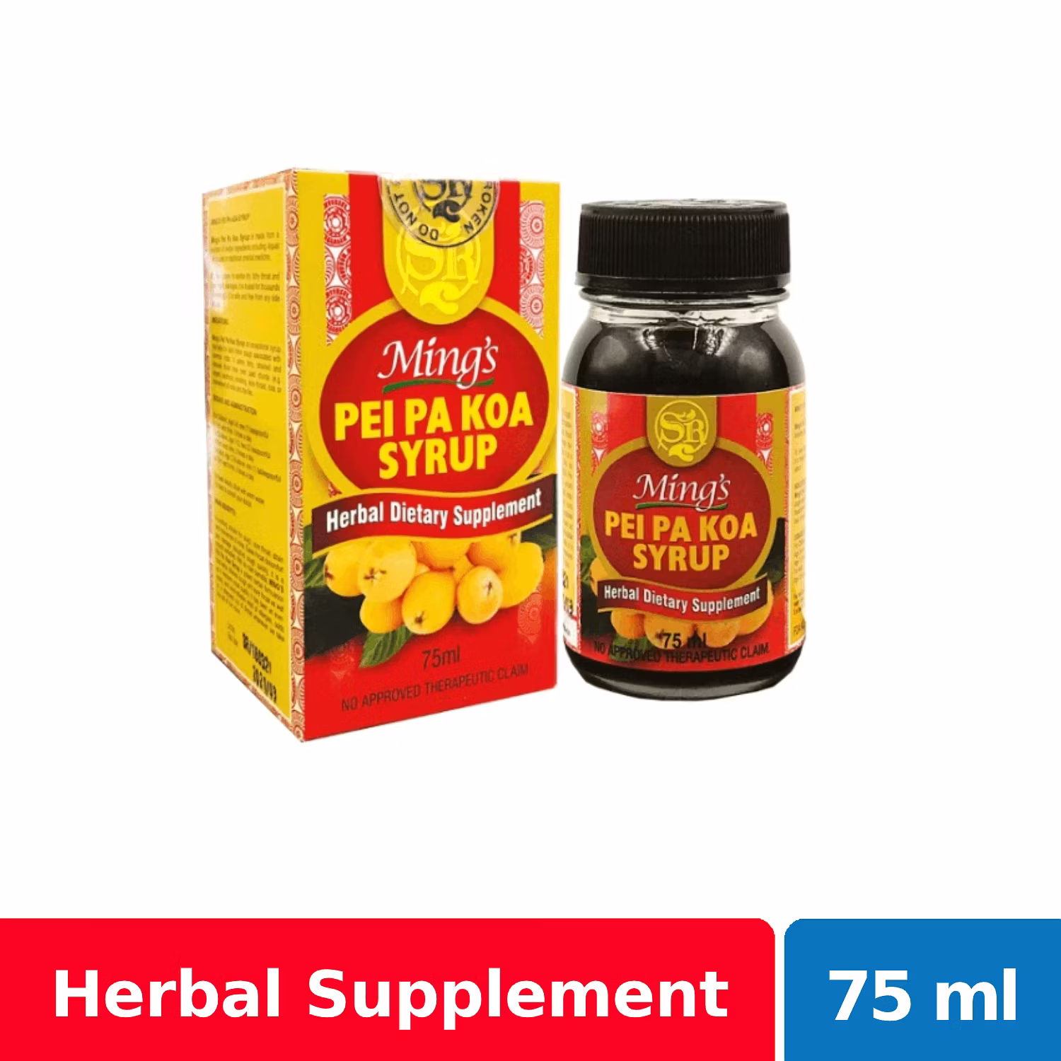 Ming's Pei Pa Koa Syrup 75ml NCCC Online Store