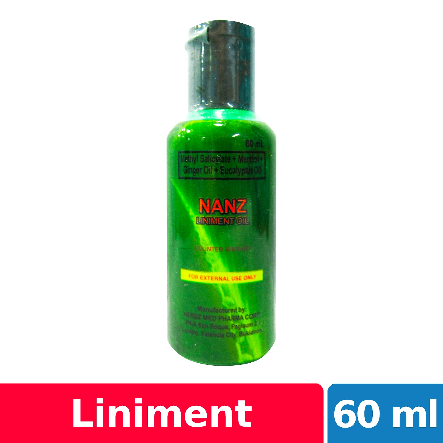 Nanz Herbal Oil 60ml - | NCCC Online Store