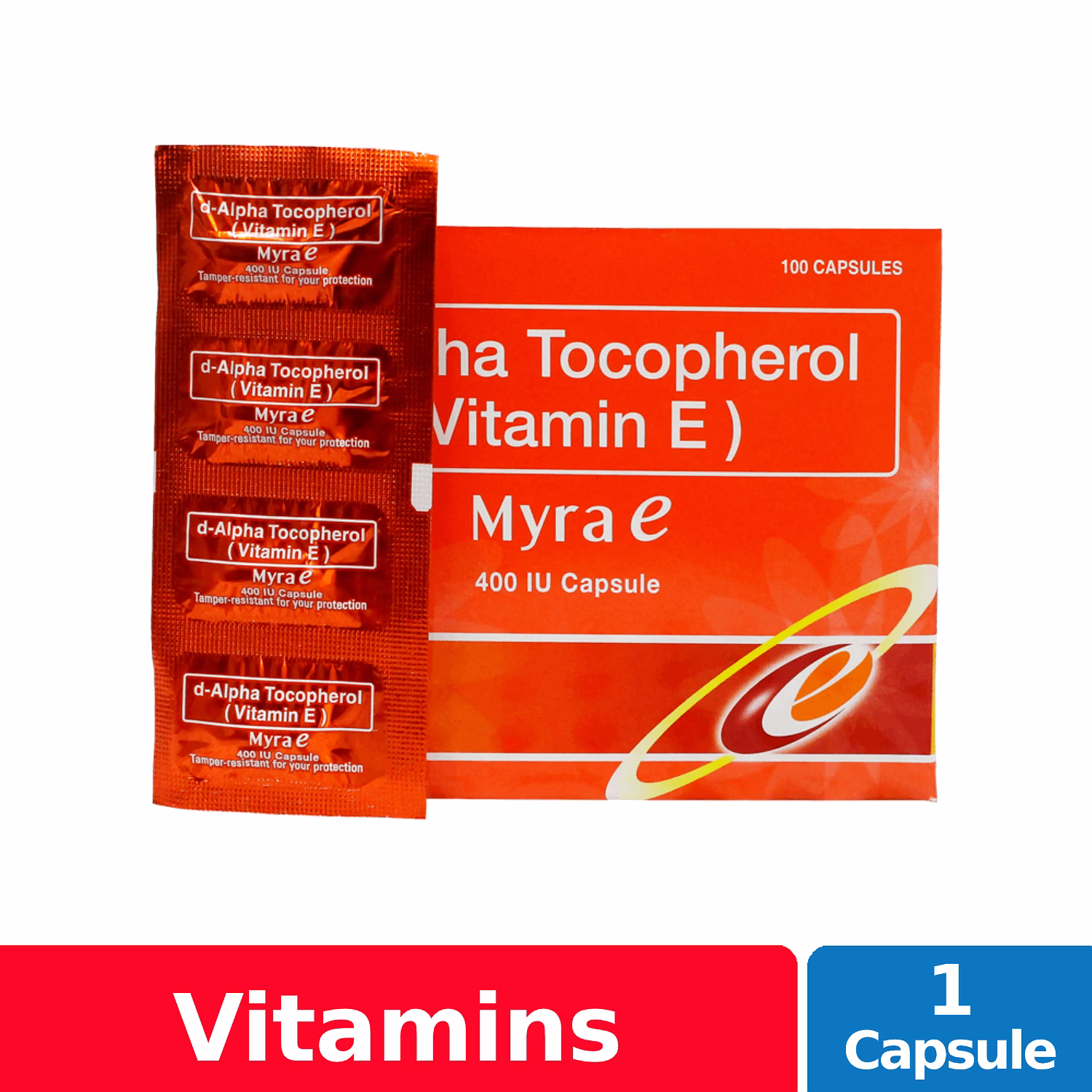 Myra 400 IU Capsule NCCC Online Store