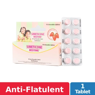 Restime 40mg Chewable Tablet