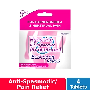 Buy 4 Buscopan Venus Save P3