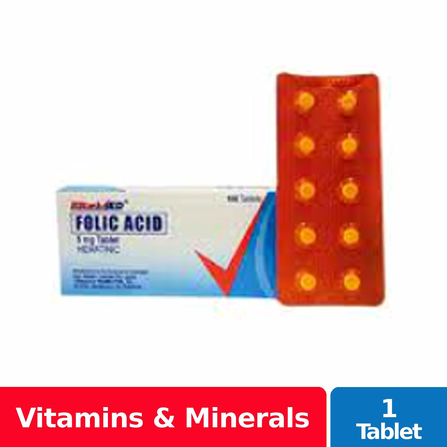 Ritemed Folic Acid 5mg Tablet NCCC Online Store