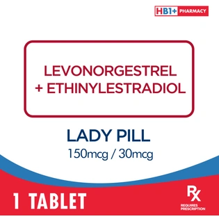 Lady Pill 150mcg / 30mcg Tablet