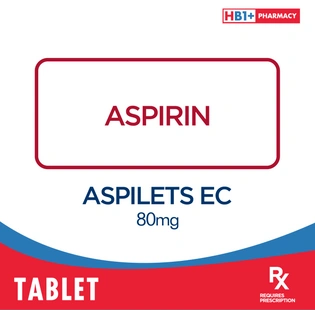 Aspilets Ec 80mg Tablet
