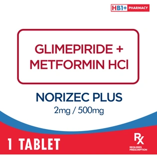 Norizec Plus 2mg / 500mg Tablet