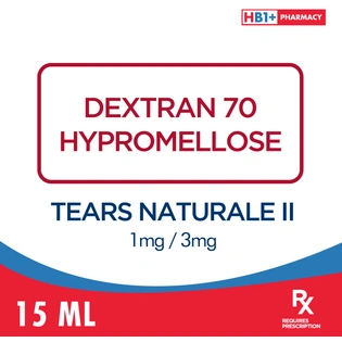 Tears Naturale II 1mg / 3mg 15ml
