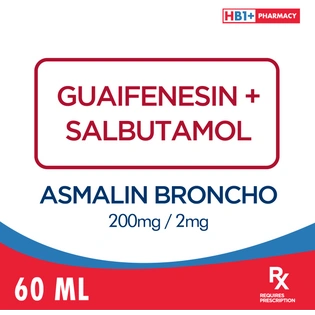 Asmalin Broncho 200mg / 2mg 60ml