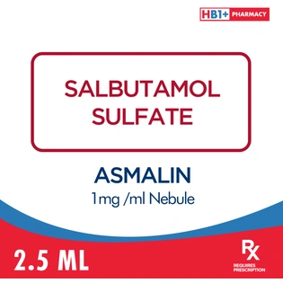 Asmalin 1mg /ml Nebule 2.5ml