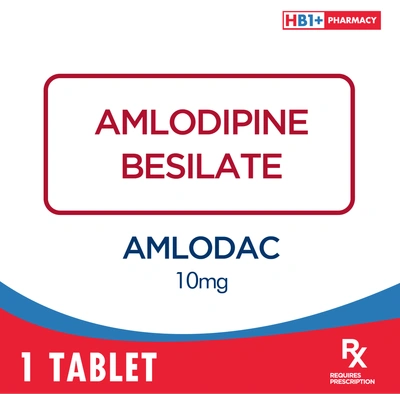 Amlodac 10mg Tablet - | NCCC Online Store