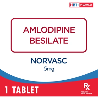 Norvasc 5mg Tablet