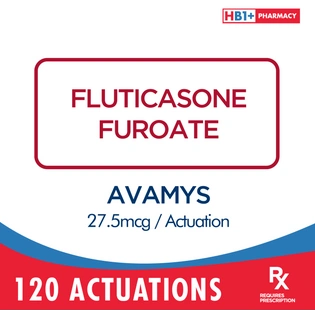 Avamys 27.5mcg / Actuation 120 Actuations