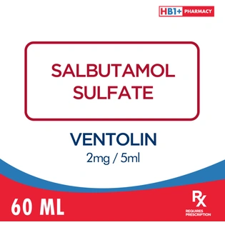 Ventolin 2mg / 5ml 60ml