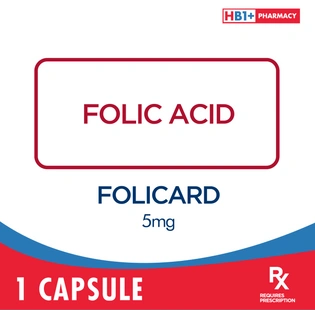 Folicard 5mg Capsule