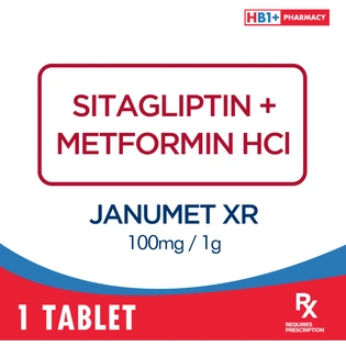 Janumet XR 100mg / 1g Tablet