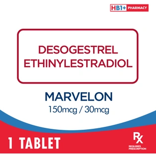 Marvelon 150mcg / 30mcg Tablet
