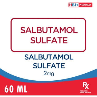Salbutamol Sulfate 2mg 60ml