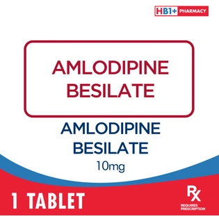 Amlodipine Besilate 10mg Tablet