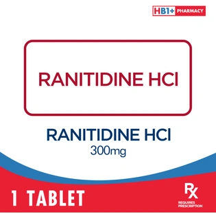 Ranitidine HCL 300mg Tablet