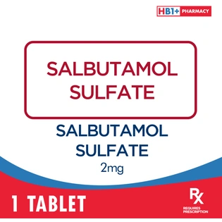 Salbutamol Sulfate 2mg Tablet