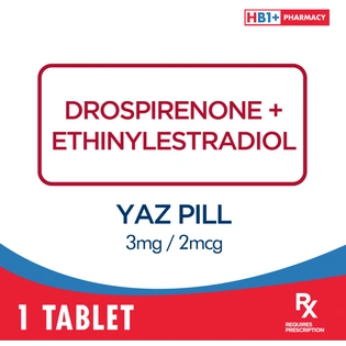 Yaz Pill 3mg / 2mcg Tablet