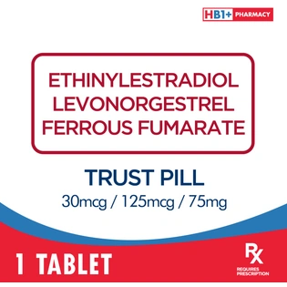 Trust Pill 30mcg / 125mcg / 75mg Tablet