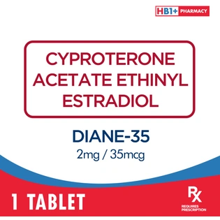 Diane-35 2mg / 35mcg Tablet