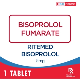 Ritemed Bisoprolol 5mg Tablet