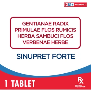Sinupret Forte Tablet