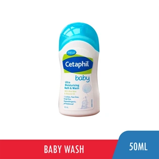 Cetaphil Baby Ultra Moisturizing Bath & Wash 50ml