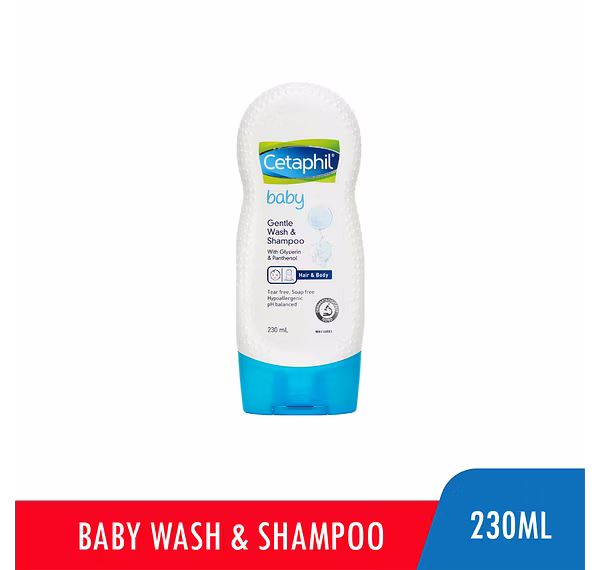 Cetaphil Baby Gentle Wash & Shampoo 230ml NCCC Online Store