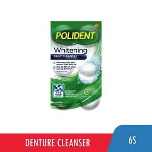 Polident Whitening Daily Cleanser 6s